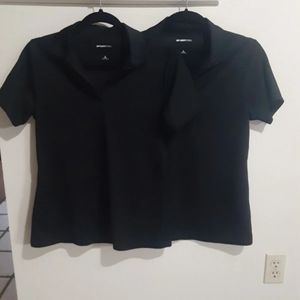 Black polos